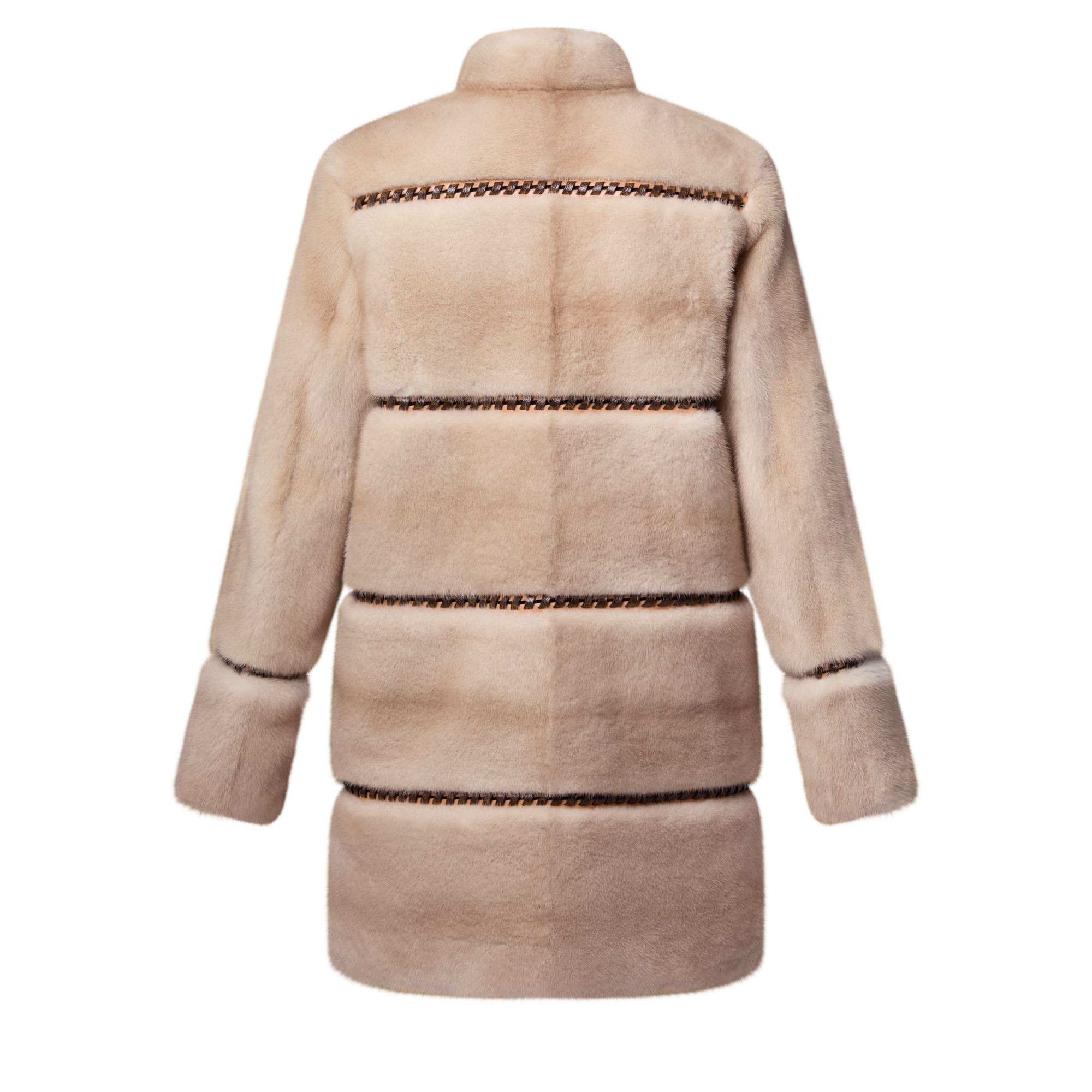 Stripped Mink Coat - Ready-to-Wear | LOUIS VUITTON